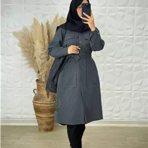 مانتو دیپلمات رنگی