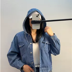 کت کراپ جین راه راه (۲)