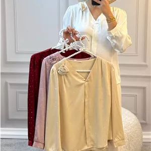 شومیز وارداتی بهاره سفارشی کیفیت تضمینی (۴ رنگ) ۳۰۱۳