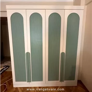 کمد بزرگ چهار درب CNC مدل آرامیس