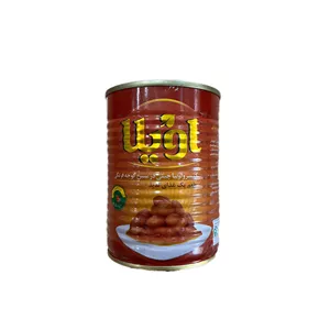 کنسرو لوبیا چیتی در سس گوجه فرنگی اویلا