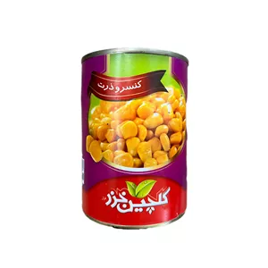 کنسرو ذرت گلچین خزر