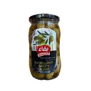 کنسرو زیتون شور درشت بقاء