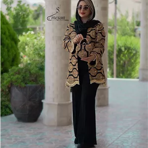 کت زنانه مجلسی جنس سوزندوز هندی به همراه کیف