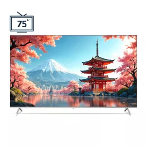 تلویزیون 75 اینچ کیو ال ای دی هوشمند آیوا مدل ZQ-X5H