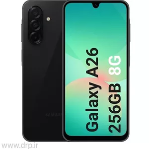 موبایل سامسونگ A26 5G حافظه 256 گیگابایت و رم 8 گیگابایت مشکی ویتنام