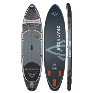 پدل برد بادی skatinger مدل fishing grey