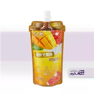 آبمیوه ژله‌ای‌ درب‌دار ۱۲۰‌گرمی انبه ۲۰عددی