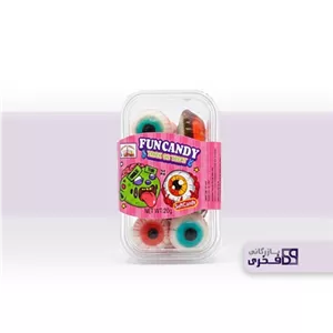 پاستیل خشک چشمی (۲۰گرمی) جعبه ۲۴ عدد  Fun Candy