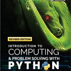 کتاب Introduction to Computing & Problem Solving Through Python Paperback