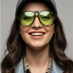 عینک عینک شب زنانه فشن سایز بزرگ