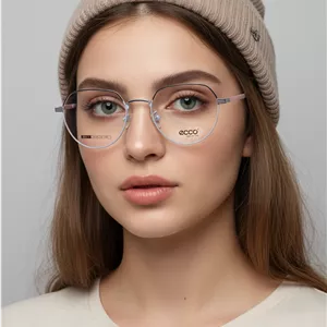 عینک طبی زنونه ecco گرد یاسی