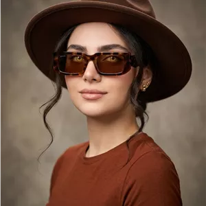 عینک آفتابی زنانه پرادا فشن پلنگی