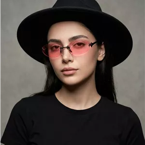 عینک شب زنانه خاص و فشن بدون فریم