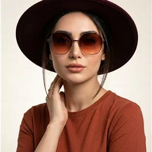 عینک آفتابی اورجینال  زنانه ایس برلین قهوه ای