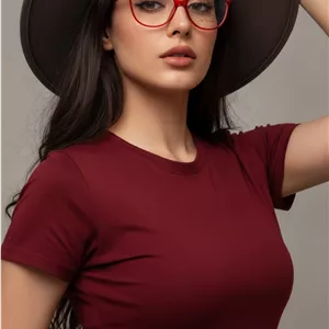 عینک طبی زنانه kaya  نیمه گربه ای قرمز