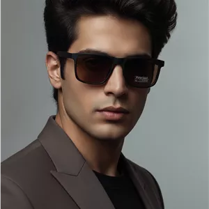 عینک آفتابی مردانه کائوچو carrera مربعی