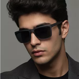 عینک آفتابی مردانه کائوچو اوگا مورل مستطیلی