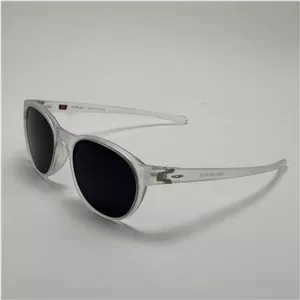 عینک آفتابی پلاریزه اوکلی Oakley فریم کریستالی عدسی مشکی گرد کد TO4910