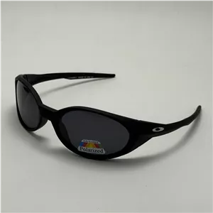عینک آفتابی پلاریزه اوکلی مدل Oakley Eye Jacket Redux بیضی مشکی