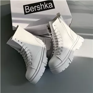نیم بوت مردانه برشکا تمام سفید سایز ۴۱ تا ۴۴
