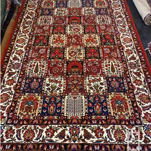 فرش دستباف پرده بختیاری (نقشه خشتی الوان)