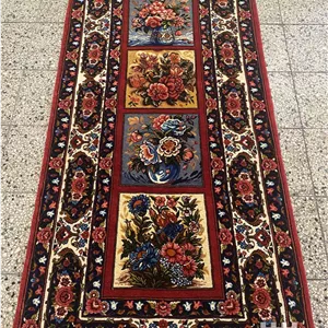 فرش دستباف کناره بختیاری (نقشه خشتی الوان)