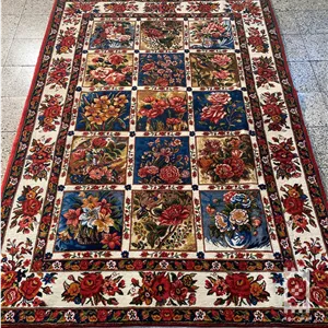 فرش دستباف پرده بختیاری (نقشه خشتی الوان)