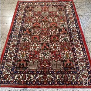 فرش دستباف پرده بختیاری (نقشه خشتی الوان)