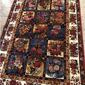 فرش دستباف پرده بختیاری (نقشه خشتی الوان)