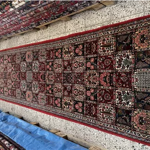 فرش دستباف کناره بختیاری (نقشه خشتی الوان)