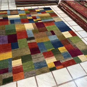 گبه دستباف شش متری شیراز (نقشه خشتی الوان)