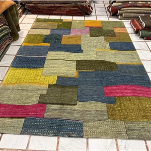 گبه دستباف شش متری شیراز (نقشه مدرن الوان)