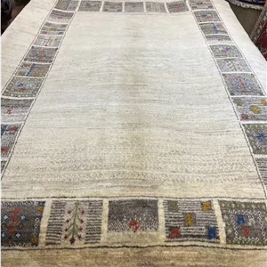 گبه دستباف پرده شیراز (نقشه مدرن کرم)