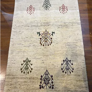 گبه دستباف ذرع و نیم شیراز (نقشه درختی کرم)