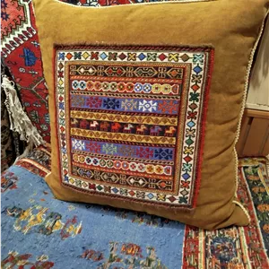 گلیم دستباف کوچک پارچه سیرجان (نقشه محرمات الوان)