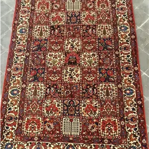 فرش دستباف پرده بختیاری (نقشه خشتی لاکی)