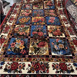 فرش دستباف پرده بختیاری (نقشه خشتی الوان)