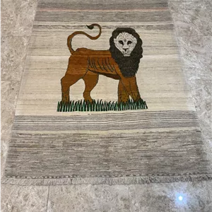 گبه دستباف پرده شیراز (نقشه سایر کرم)