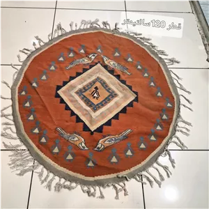 گلیم دستباف گرد شیراز (نقشه سایر مسی)