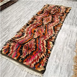 گبه دستباف کناره شیراز (نقشه سایر الوان)