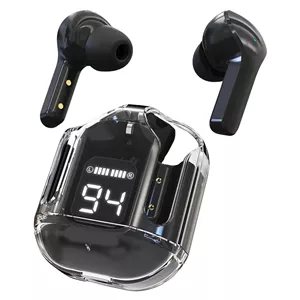 هدفون بلوتوثی مدل Ultra Pods بدون نویز کنسلینگ، درگاه شارژ USB Type-C، دارای میکروفون داخلی، تا 9 ساعت پخش موسیقی، مقاوم در برابر گرد و غبار