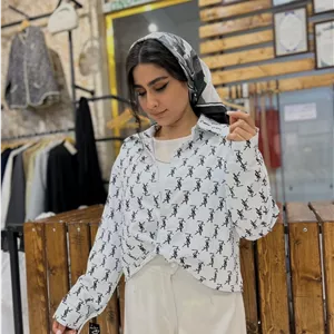 شومیز کراپ دار