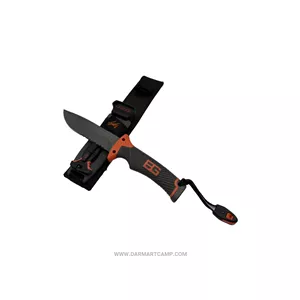 چاقوی بقا برند GERBER مدل Bear Grylls غلاف دار اتش زنه