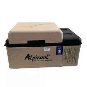یخچال و فریزر مسافرتی ۲۰ لیتری آلپیکول (Alpicool) مدل حرفه‌ای – کمپرسوردار با طراحی جدید