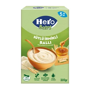 غذای کمکی هرو بی بی hero baby گندم و عسل 200 گرم8681080599145