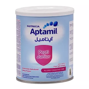 آپتامیل پپتی جونیور ایرانی Nutricia ۴۰۰ گرمی شیر خشک ضد آلرژی از بدو تولد