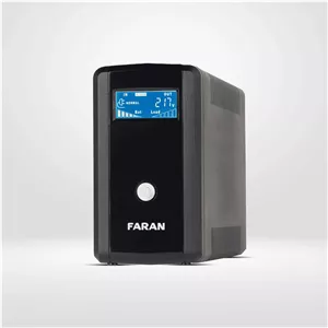 یو پی اس لاین اینتراکتیو 1KVA با 2 عدد باتری داخلی فاران