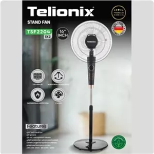 پنکه ایستاده تلیونیکس مدل TSF2204 سایز ۱۶ اینچ