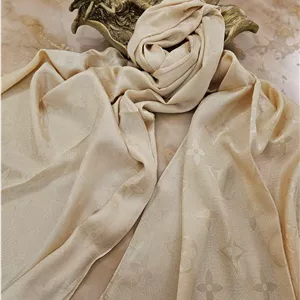 شال نخ کشمیر دورو کرم